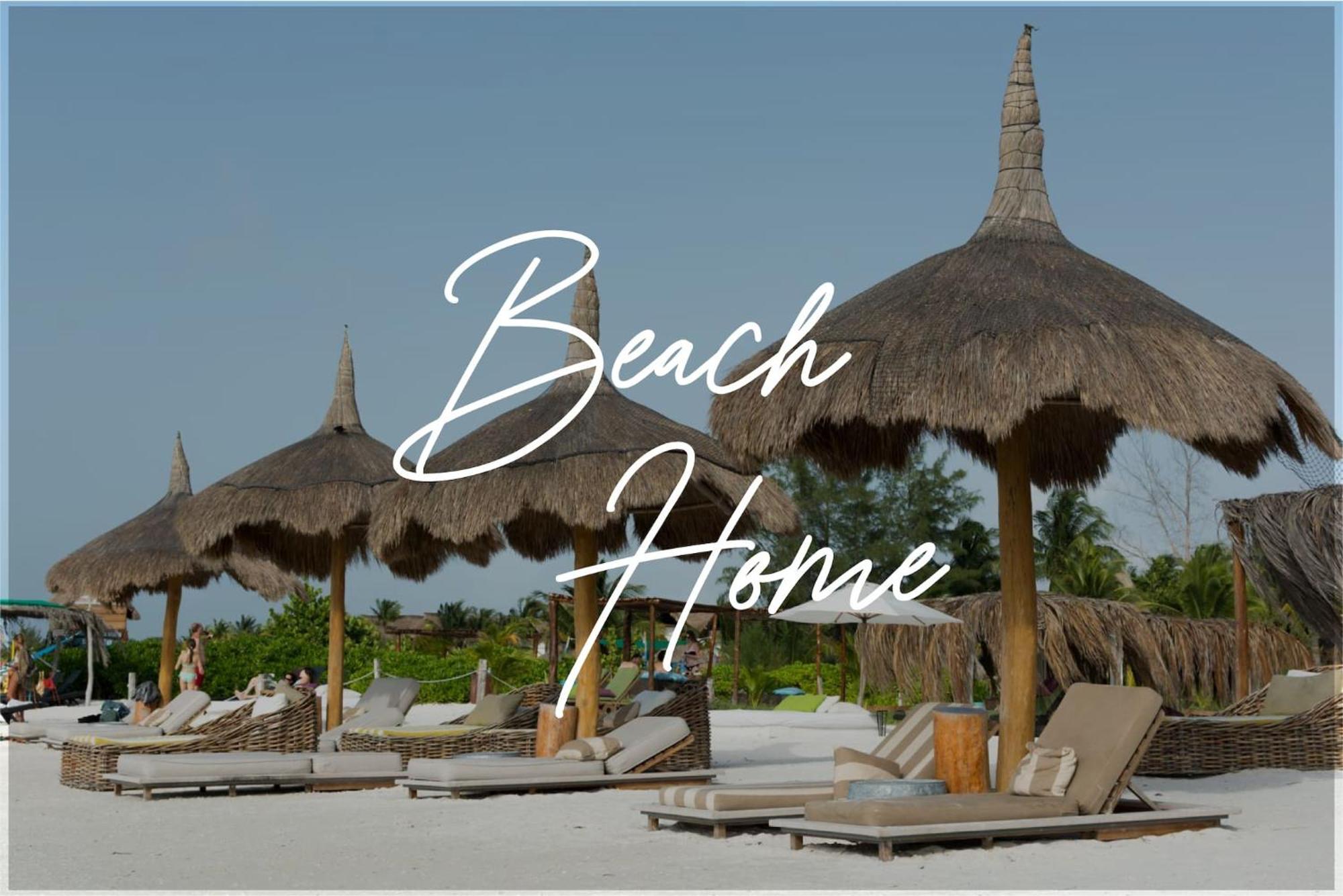 3Br Casa Matuk I Steps From Spectacular Beach I Private Pool Плая-дель-Кармен Экстерьер фото