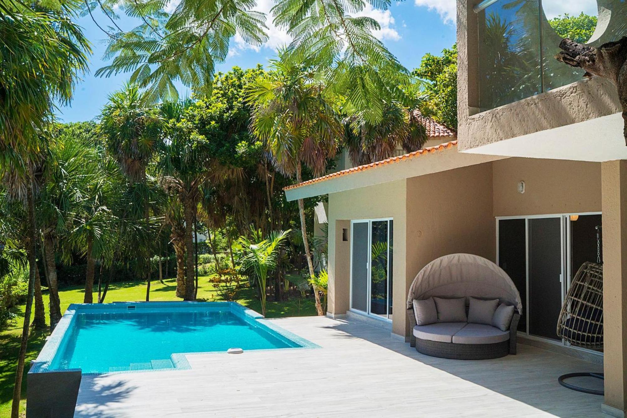 3Br Casa Matuk I Steps From Spectacular Beach I Private Pool Плая-дель-Кармен Экстерьер фото